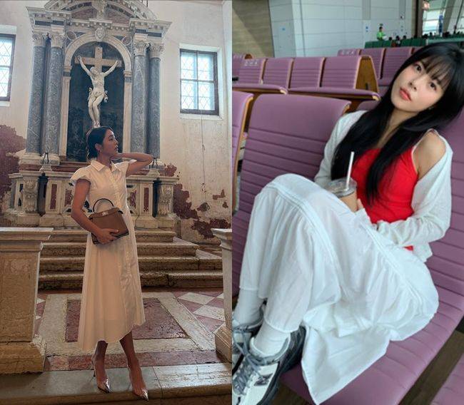 이민정, 민도희. SNS 캡처