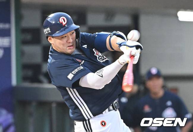[OSEN=부산, 이석우 기자]  두산 베어스 양석환 045 2025.07.10 / foto0307@osen.co.kr