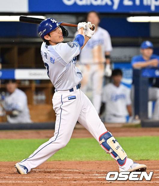 [OSEN=대구, 이석우 기자] 삼성 라이온즈 이재현 021 2025.08.14 / foto0307@osen.co.kr