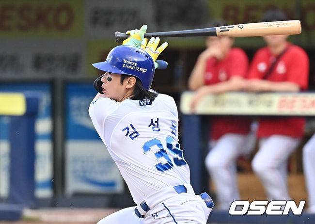 [OSEN=대구, 이석우 기자] 20250722 삼성 라이온즈 김성윤 040 2025.07.22 / foto0307@osen.co.kr