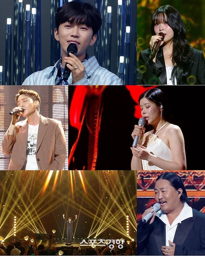 임영웅이 출연하는 ‘불후의 명곡’. KBS 제공