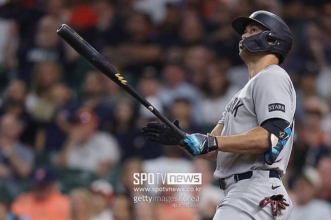▲ 건재한 홈런 파워를 과시하며 양키스 홈런 군단을 이끌고 있는 지안카를로 스탠튼