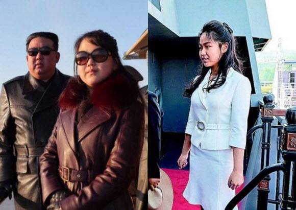 김정은 북한 국무위원장 딸 주애. (평양 노동신문=뉴스1)