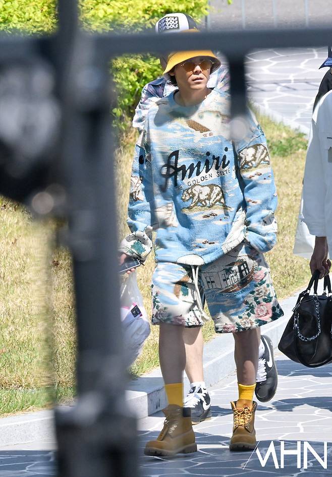 사진=지난 LIV골프 갤러리로 왔을때 이홍기 패션