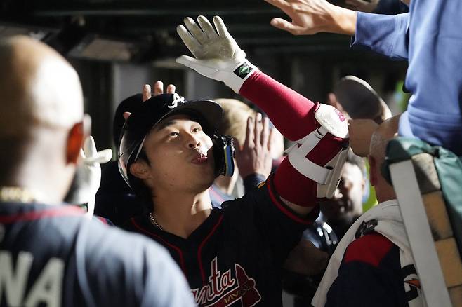 애틀랜타 브레이브스 이적 후 평가를 180도 바꾼 김하성. Imagn Images연합뉴스