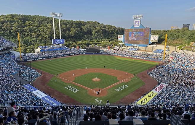 라팍 만원관중 전경. 사진제공=삼성 라이온즈
