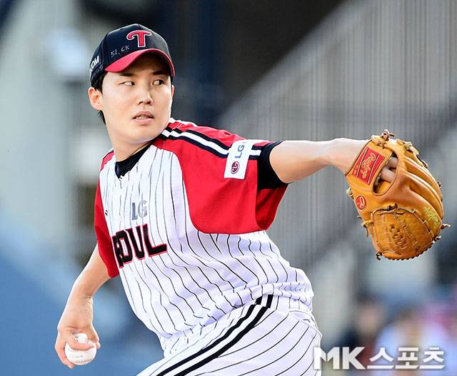 올해에도 연일 쾌투 중인 임찬규. 사진=김영구 기자