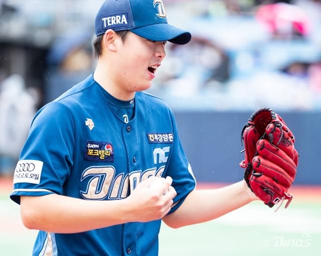 이호준 감독의 조언을 들은 김태경은 한 단계 성장할 수 있을까. 사진=NC 제공