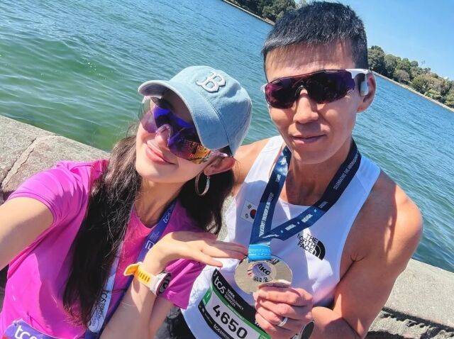 뉴진스 다니엘, 지누션 션. / 션 인스타그램