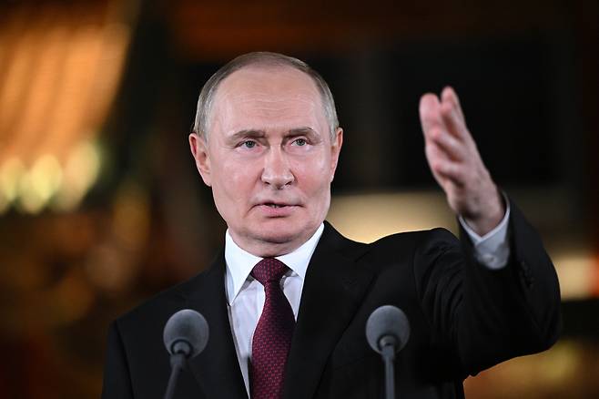 블라디미르 푸틴 러시아 대통령. [타스]