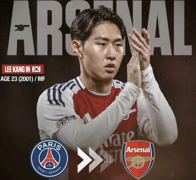 아스널 이적 가능성이 언급됐던 이강인 | 골포스트 아시아