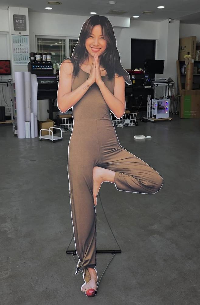 이효리 등신대. 사진|아난다 효리 SNS