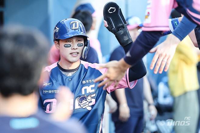 공수에서 펄펄 난 NC 다이노스 천재환. 사진제공=NC 다이노스