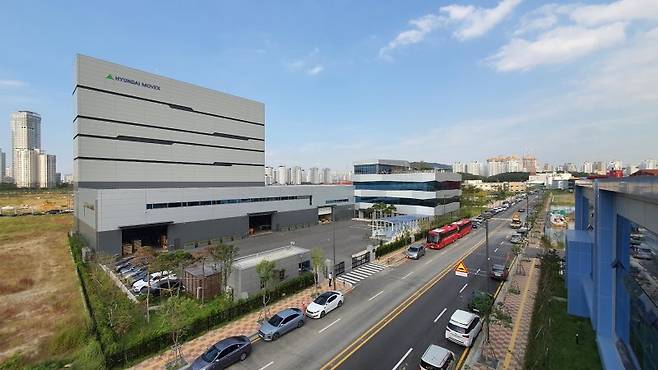 현대무벡스 청라R&D센터 전경. 현대무벡스 제공