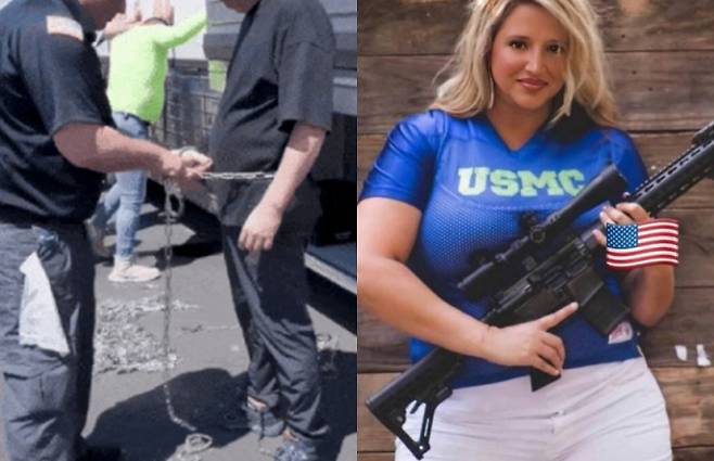 극우 성향 공화당원인 토리 브레넘은 자신이 불법 체류 사건을 제보했다고 주장했다. /사진=미국 이민세관단속국(ICE) 홈페이지 캡처, 토리 브레넘 SNS 캡처