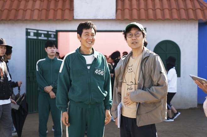 넷플릭스 오징어게임 촬영 모습 [사진, 넷플릭스]