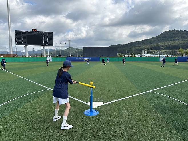 2025 키즈클럽 미래야구의 날 구단 대항 티볼대회. (사진=KBO 제공). 2025.09.06. *재판매 및 DB 금지