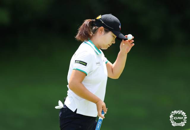 상금 랭킹 2위를 달리고 있는 홍정민. 사진 제공=KLPGA