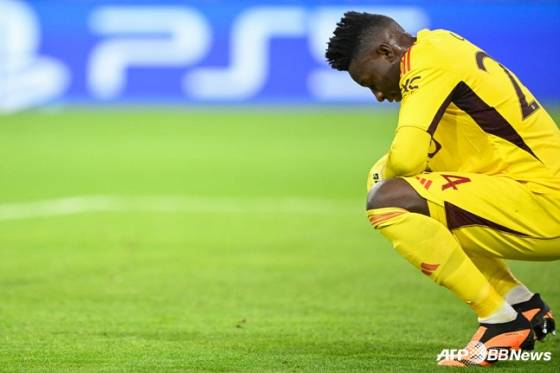 맨체스터 유나이티드 골키퍼 안드레 오나나. /AFPBBNews=뉴스1