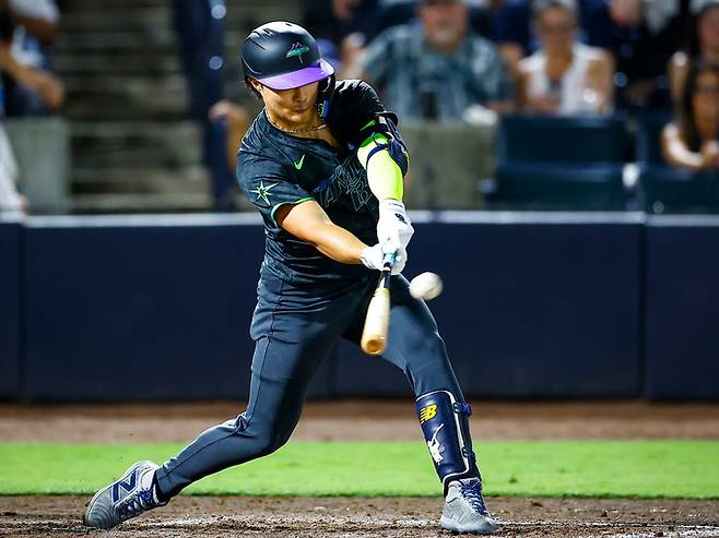 (탬파베이 시절의 김하성)