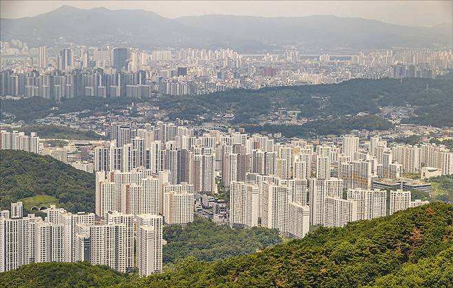 경기 하남시 감일지구 전경. (윤관식 기자)