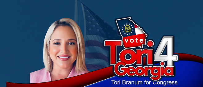 미 공화당 소속 정치인 토리 브래넘 홈페이지 캡처