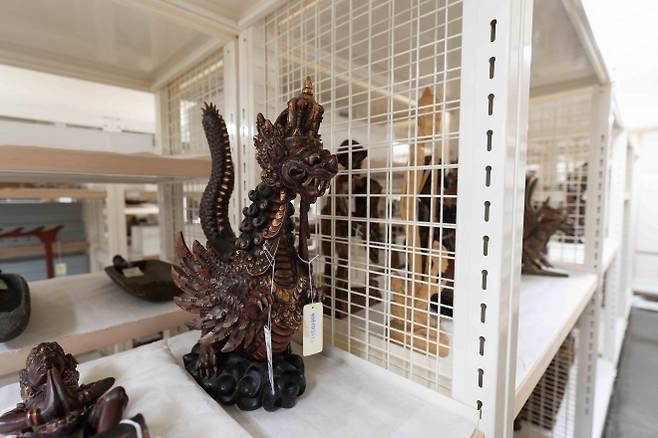 국립아시아문화전당 수장고 모습. ACC 제공