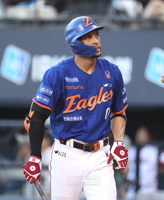 ▲ 어깨 부상을 전후로 타격 페이스가 떨어진 루이스 리베라토 ⓒ곽혜미 기자