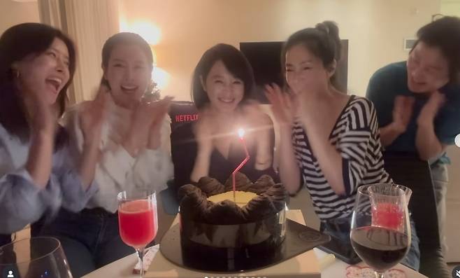 /사진=김혜수 SNS