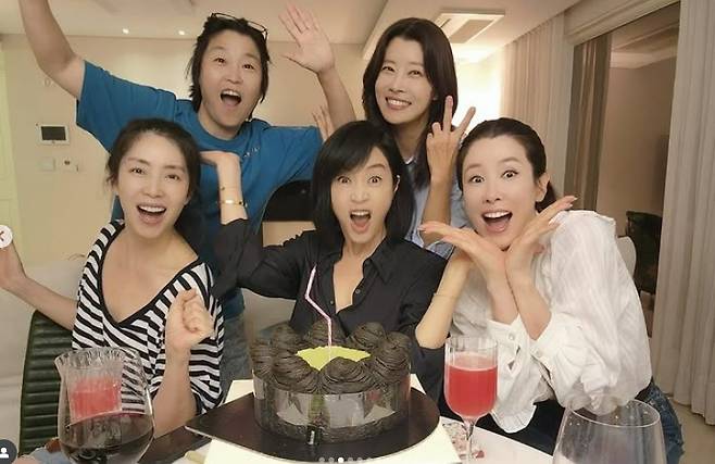 /사진=김혜수 SNS