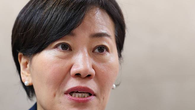 송미령 농림축산식품부 장관 (서울=연합뉴스) 송미령 농식품부 장관이 지난 4일 연합뉴스와 만나 인터뷰하고 있다. 2025.9.8