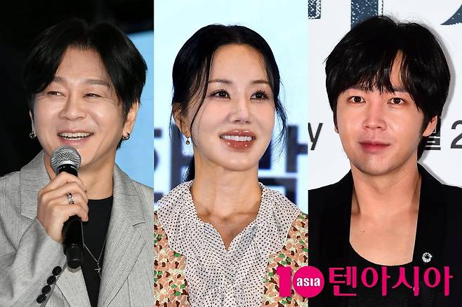 왼쪽부터 윤도현, 엄정화, 장근석/ 사진=텐아시아 DB