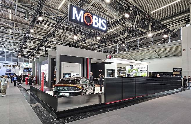 IAA 모빌리티 2025 현대모비스 부스 전경 (사진=한국자동차기자협회)