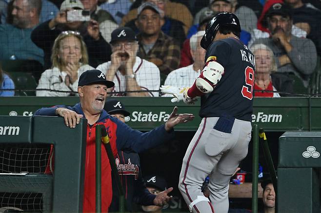 브라이언 스닛커 애틀랜타 감독이 통산 800승을 달성했다. AFP연합뉴스