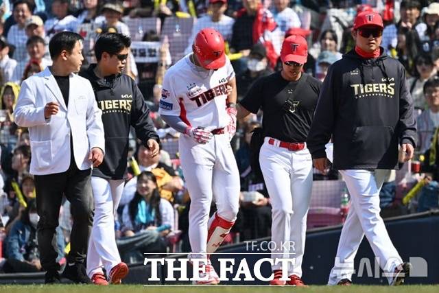 KIA 침몰의 겉으로 드러난 가장 큰 원인은 주포 김도영의 부상이다. 하지만 그 이전에 선수들의 시즌 준비가 잘 됐는지 돌이켜 봐야 한다. /뉴시스