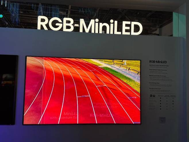 하이센스 RGB미니 LED TVⓒ데일리안 정인혁 기자