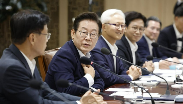 이재명 대통령, 국가과학기술자문회의. 연합뉴스