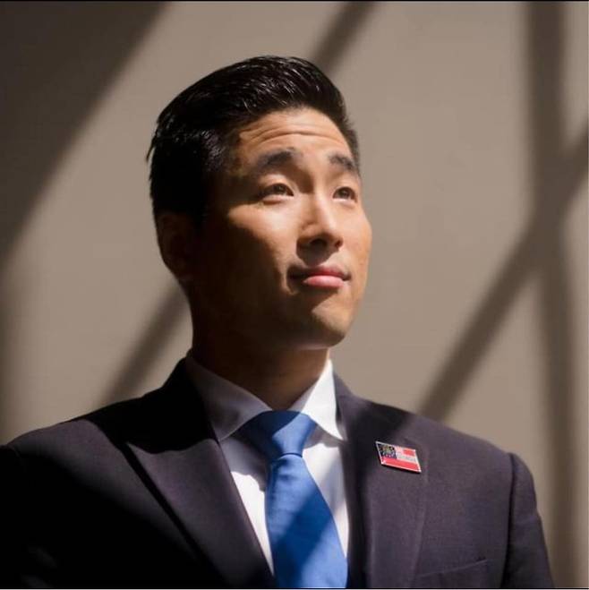 샘 박 조지아주의회 하원의원. 샘 박 의원 홈페이지 캡처