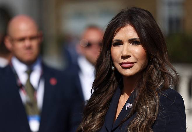 크리스티 놈 미 국토안보 장관. [사진출처 = 연합뉴스]