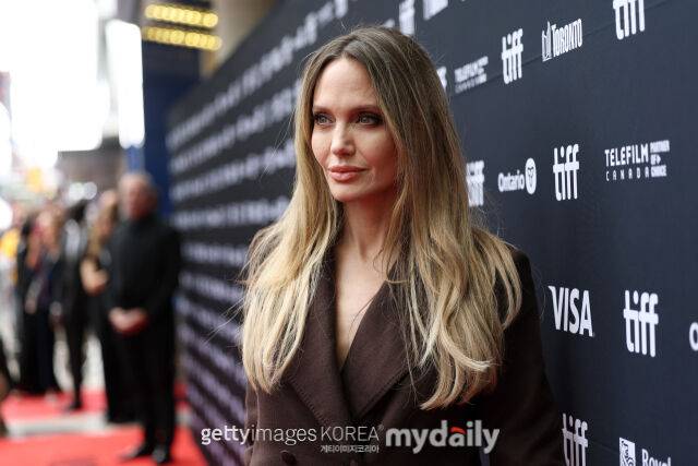 토론토국제영화제에 참석한 안젤리나 졸리./게티이미지코리아