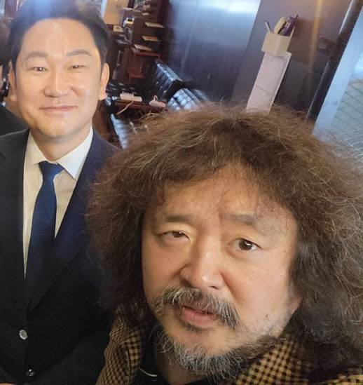 곽상언 더불어민주당 의원과 방송인 김어준. ‘김어준의 겸손은힘들다 뉴스공장’ SNS