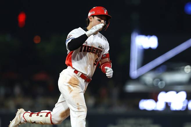 KIA 윤도현은 9월 맹타를 이어가며 팀의 중위권 경쟁에 불을 지피려고 한다. 사진제공｜KIA 타이거즈