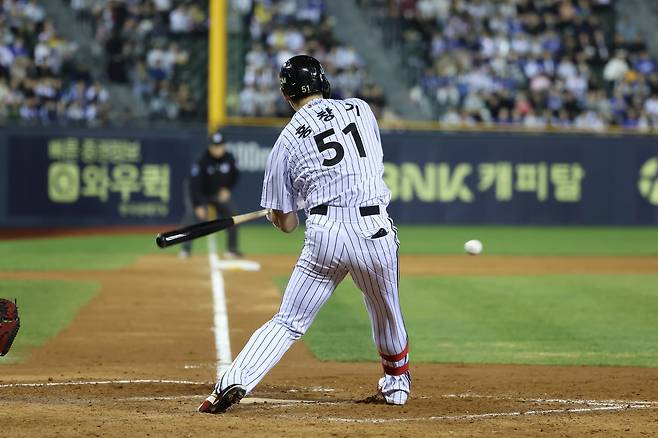 LG 홍창기는 9일 이천 두산과 2군 경기에서 1번 지명타자로 선발출전해 1타수 무안타 1볼넷을 기록했다. 120일 만에 실전 경기에 나서며 본격적으로 1군 콜업을 준비한다. 사진제공|LG 트윈스