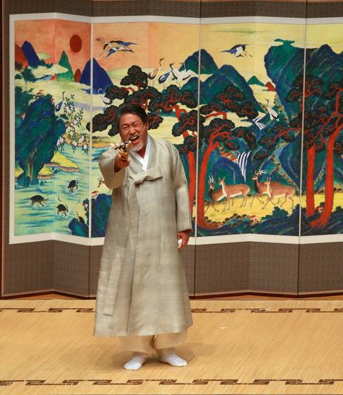 창작 판소리 ‘백범 김구’ 공연 장면. /경기문화재단 제공