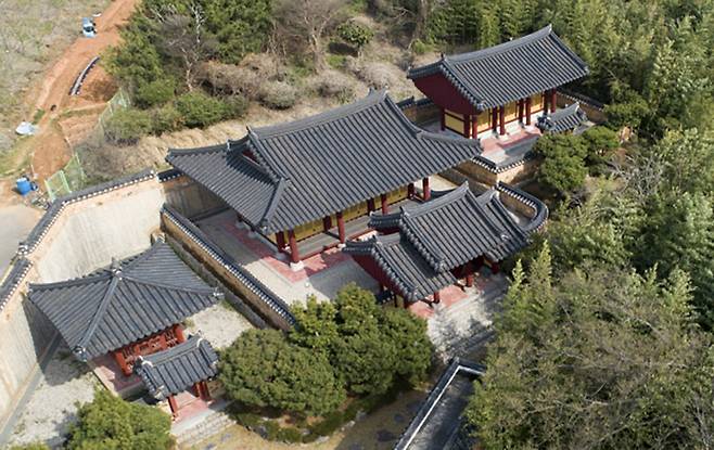 송호영당 전경(광주시 광산구 소촌동)