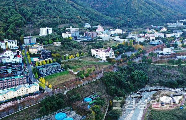 등억온천단지 전경 / 울산시 제공