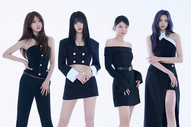에버글로우 시현, 이유, 온다, 아샤(사진=치타컴퍼니)