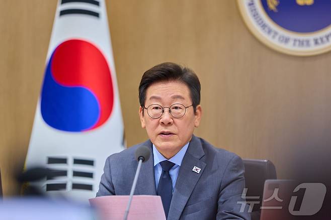 이재명 대통령이 9일 서울 용산 대통령실 청사에서 열린 제41회 국무회의에서 발언을 하고 있다. (대통령실 제공. 재판매 및 DB 금지) 2025.9.9/뉴스1 ⓒ News1 이재명 기자