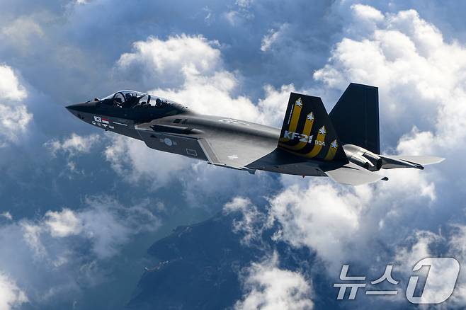한국형 초음속 전투기 KF-21 '보라매'. (방위사업청 제공) 2024.11.29/뉴스1