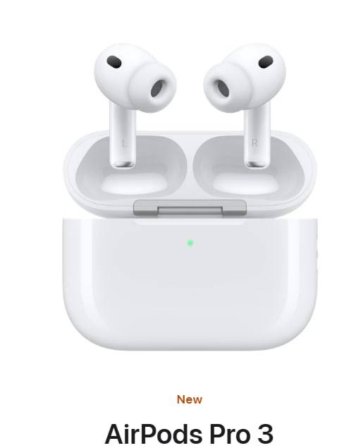 에어팟프로3./애플 홈페이지 캡처